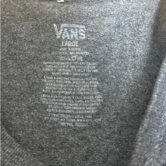 VANS Men's Graphic Tee/T-Shirt. Gray/Charcoal/Slate. Skater/Skateboarder. Size L - Picture 2 of 4